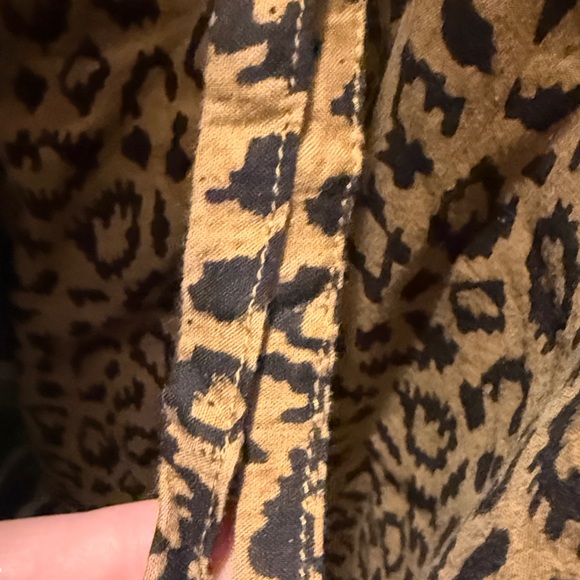 EMERSON FRY Lucy Maxi Dress Vintage Leopard Print Organic Cotton Small $188 New - Picture 14 of 14